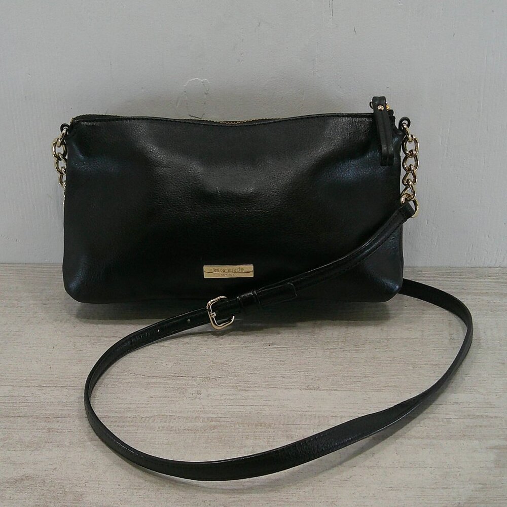Kate Spade Rare Discontinued Y2K Villabella Avenue Celina Bow Leather Bag Purse - Picture 2 of 13